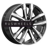 Диски КИК 8x18/5x150 ET60 D110,1 Мичиган (КС1107) Алмаз черный