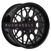 Диски LS Forged 8x17/6x139,7 ET20 D100,1 LS FG52 BK (конус, Колпак+лого)