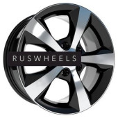 Диски СКАД 7x16/5x114,3 ET45 D60,1 Кельн (КЛ258) Алмаз (АРС 014 black)