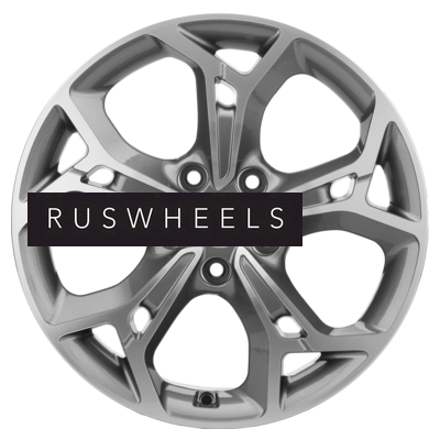 Диски Khomen Wheels 7x17/5x114,3 ET39 D60,1 KHW1702 (RAV4) Gray-FP Диски Khomen Wheels 7x17/5x114,3 ET39 D60,1 KHW1702 (RAV4) Gray-FP