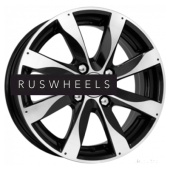 Диски КИК 6x15/4x100 ET37 D60,1 Джемини-оригинал (КС617) Алмаз черный Диски КИК 6x15/4x100 ET37 D60,1 Джемини-оригинал (КС617) Алмаз черный