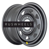 Диски Off-Road Wheels 7x15/5x139,7 ET25 D98,5 ВАЗ Нива Стальной темно-серый (треуг. мелкий, с увелич.полкой под суппорт)