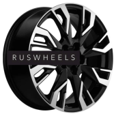 Диски Khomen Wheels 7x18/5x114,3 ET40 D66,5 KHW1809 (Haval Dargo) Black-FP Диски Khomen Wheels 7x18/5x114,3 ET40 D66,5 KHW1809 (Haval Dargo) Black-FP