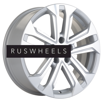 Диски Khomen Wheels 7x18/5x114,3 ET50 D67,1 KHW1803 (CX-5/Seltos) F-Silver-FP