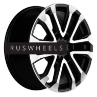 Диски Khomen Wheels 7,5x18/6x139,7 ET30 D106,1 KHW1805 (JAC T6 Pickup) Black-FP