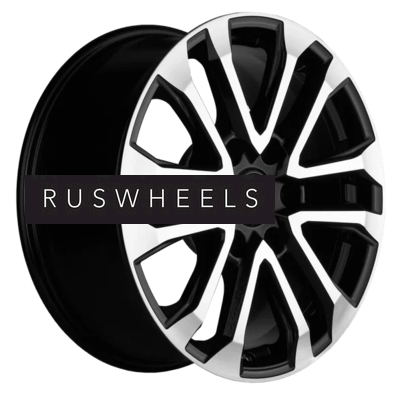 Диски Khomen Wheels 7,5x18/6x139,7 ET30 D106,1 KHW1805 (JAC T6 Pickup) Black-FP