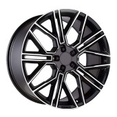 Диски Khomen Wheels 9.5\R21 5*120 ET45.5 d62.5 Black-FP