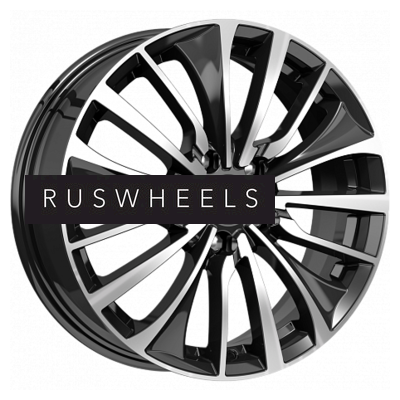 Диски КИК 6,5x17/4x100 ET41 D60,1 Flanker-оригинал (КС905) Алмаз черный