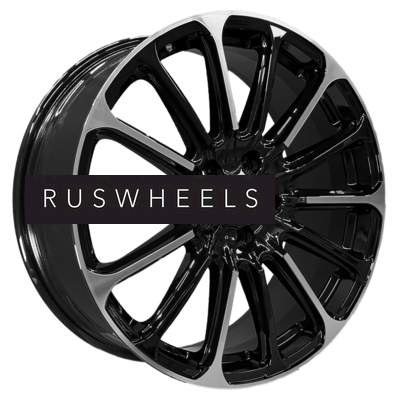 Диски Khomen Wheels 7,5x19/5x114,3 ET40 D60,1 KHW1910 (NX/RAV4) Black-FP