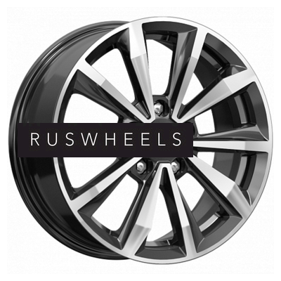 Диски КИК 6,5x16/5x112 ET46 D57,1 КС974 Алмаз черный